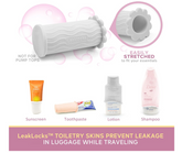 (8 Pack) LeakLocks® Toiletry Skins - Nomadic Neutrals